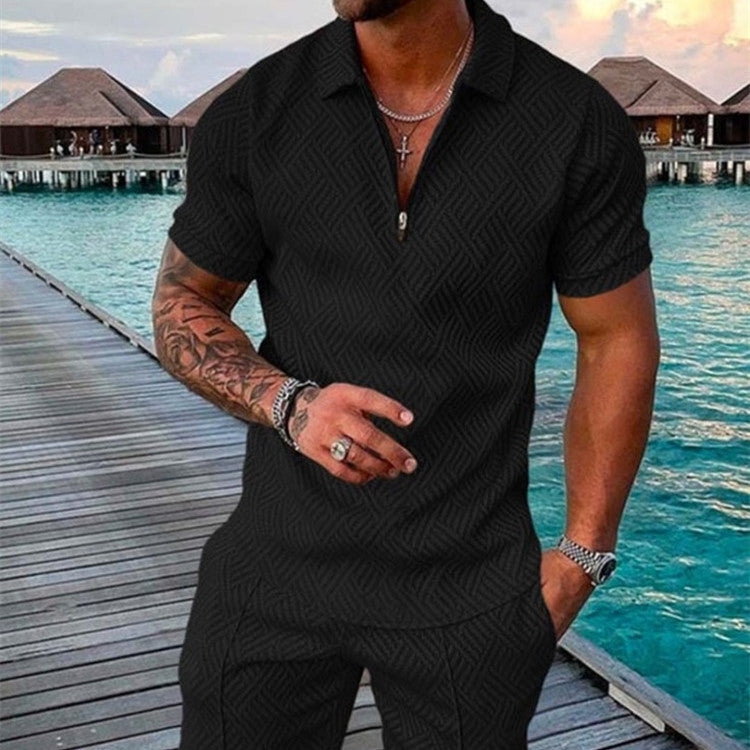 Laurence – Casual Men's Summer Short Sleeve Suit