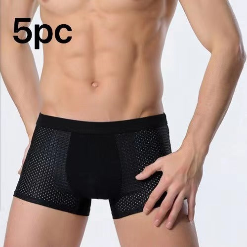 Dominic – Ice Silk Men's Mesh Boxer Underwear