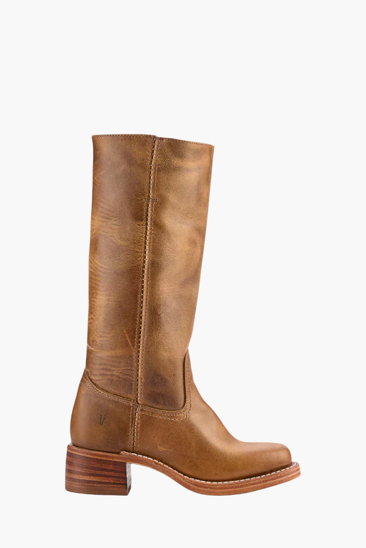 Women's Classic Knee-High Fashion Boots – Stylish Everyday Block Heel Footwear