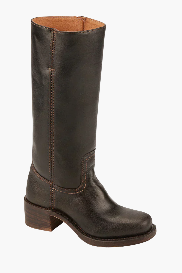 Women's Classic Knee-High Fashion Boots – Stylish Everyday Block Heel Footwear