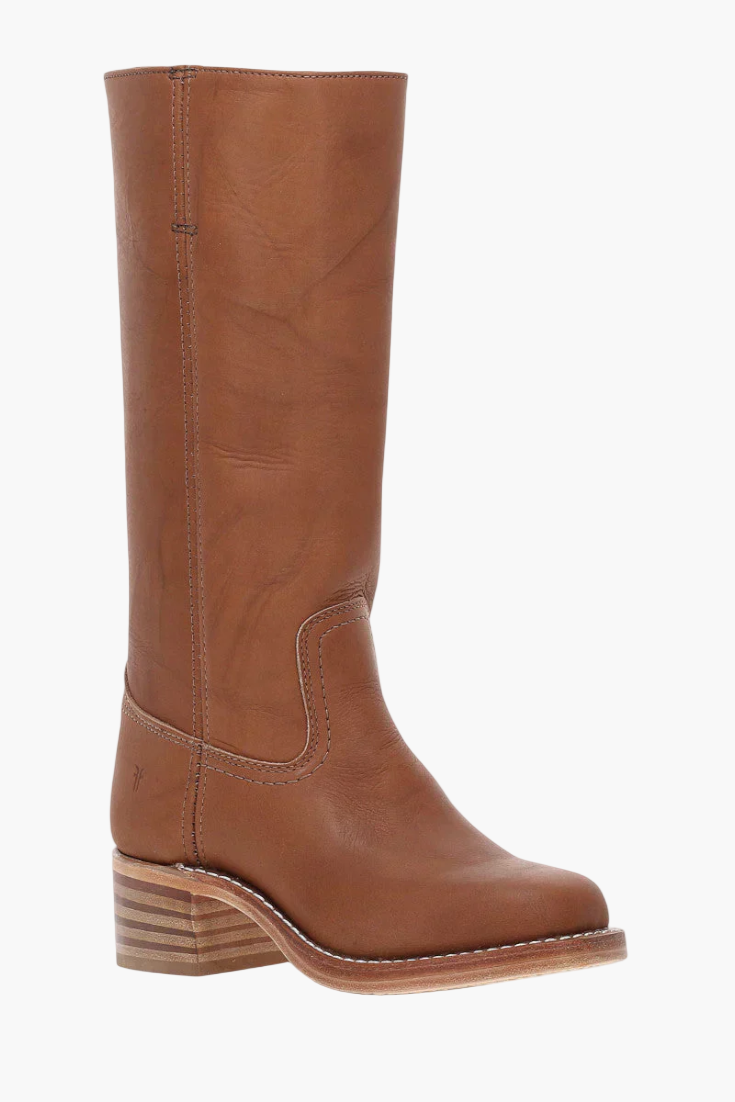 Women's Classic Knee-High Fashion Boots – Stylish Everyday Block Heel Footwear