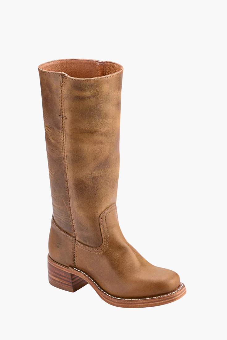 Women's Classic Knee-High Fashion Boots – Stylish Everyday Block Heel Footwear