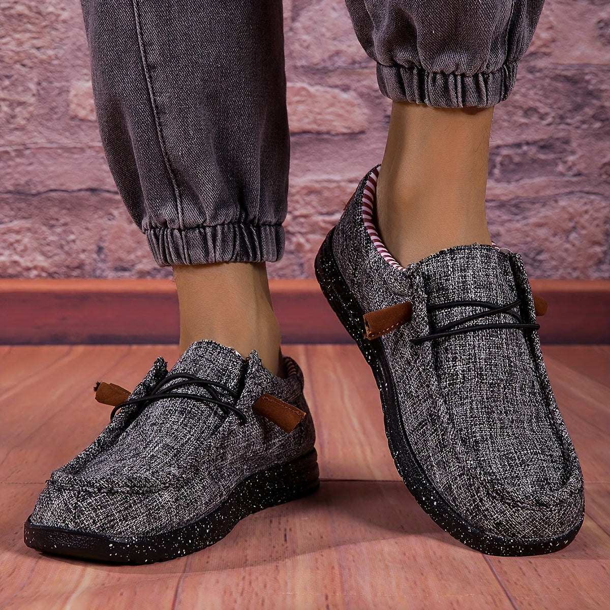 Men's Casual Slip-On Canvas Loafers – Everyday Comfort and Timeless Style