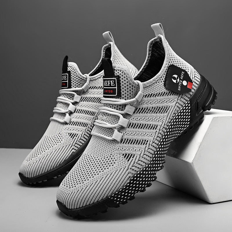 Jon – British Style Cool Simple Mesh Sneaker