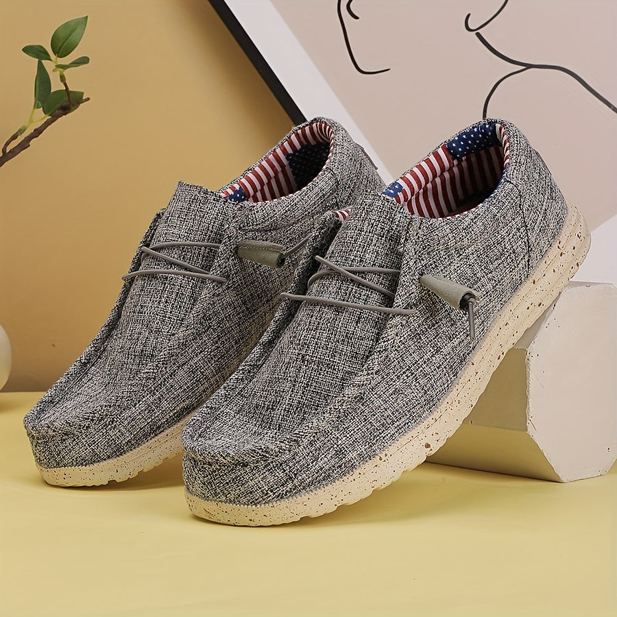 Men's Casual Slip-On Canvas Loafers – Everyday Comfort and Timeless Style