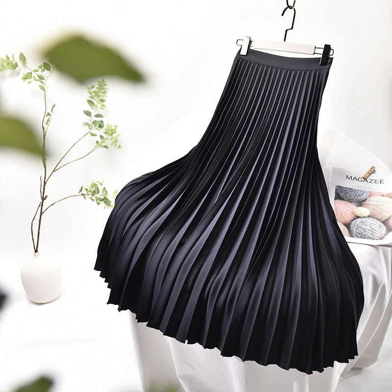 Julia – High Waist Pleated Skirt for Women