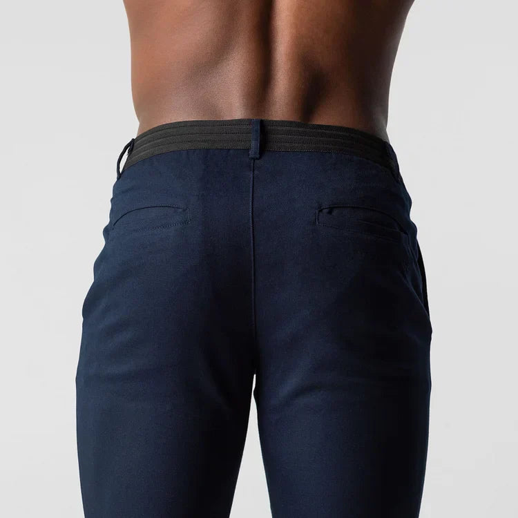 Men's Slim Fit Chino Pants – Versatile Modern Style for Work and Casual Wear