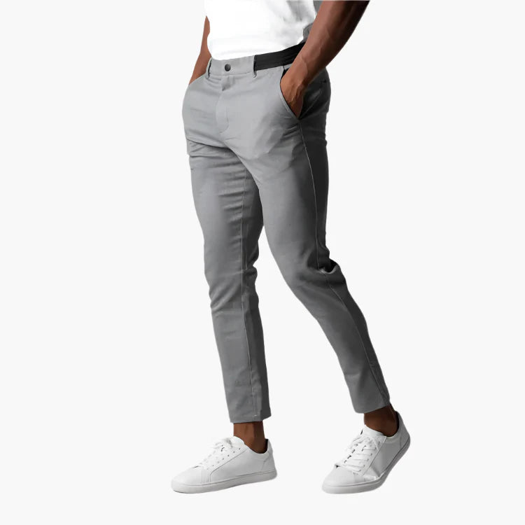 Men's Slim Fit Chino Pants – Versatile Modern Style for Work and Casual Wear