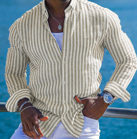 Steven – Summer 3D Printed Long Sleeve Shirt
