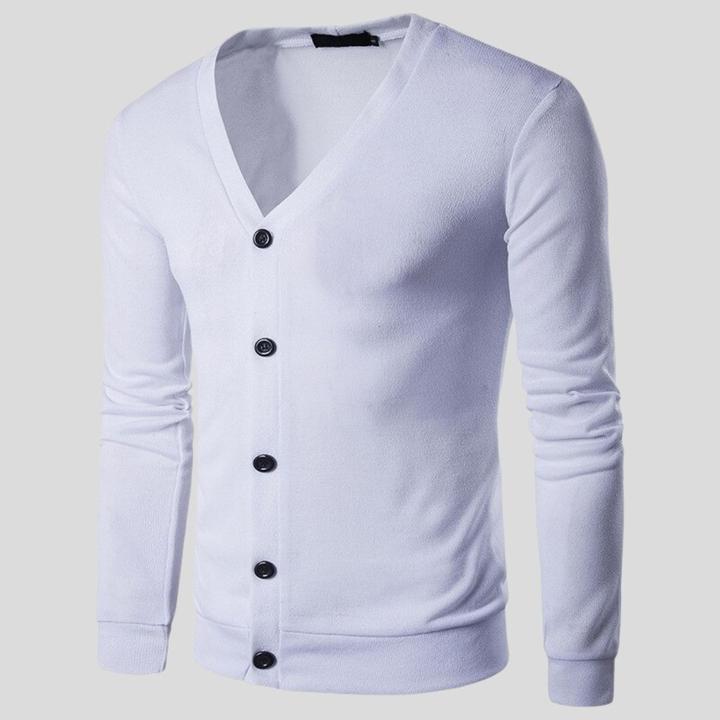 Cameron – Simple Casual Men's Sweater Jacket