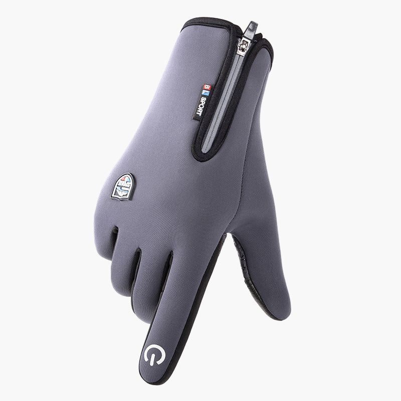 Men's and Women's Winter Outdoor Waterproof Touchscreen Gloves for Sports and Commuting