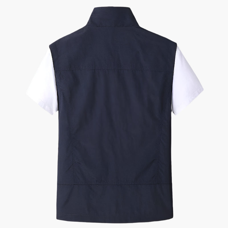 Men's Modern Outdoor Utility Vest – Versatile All-Season Layer