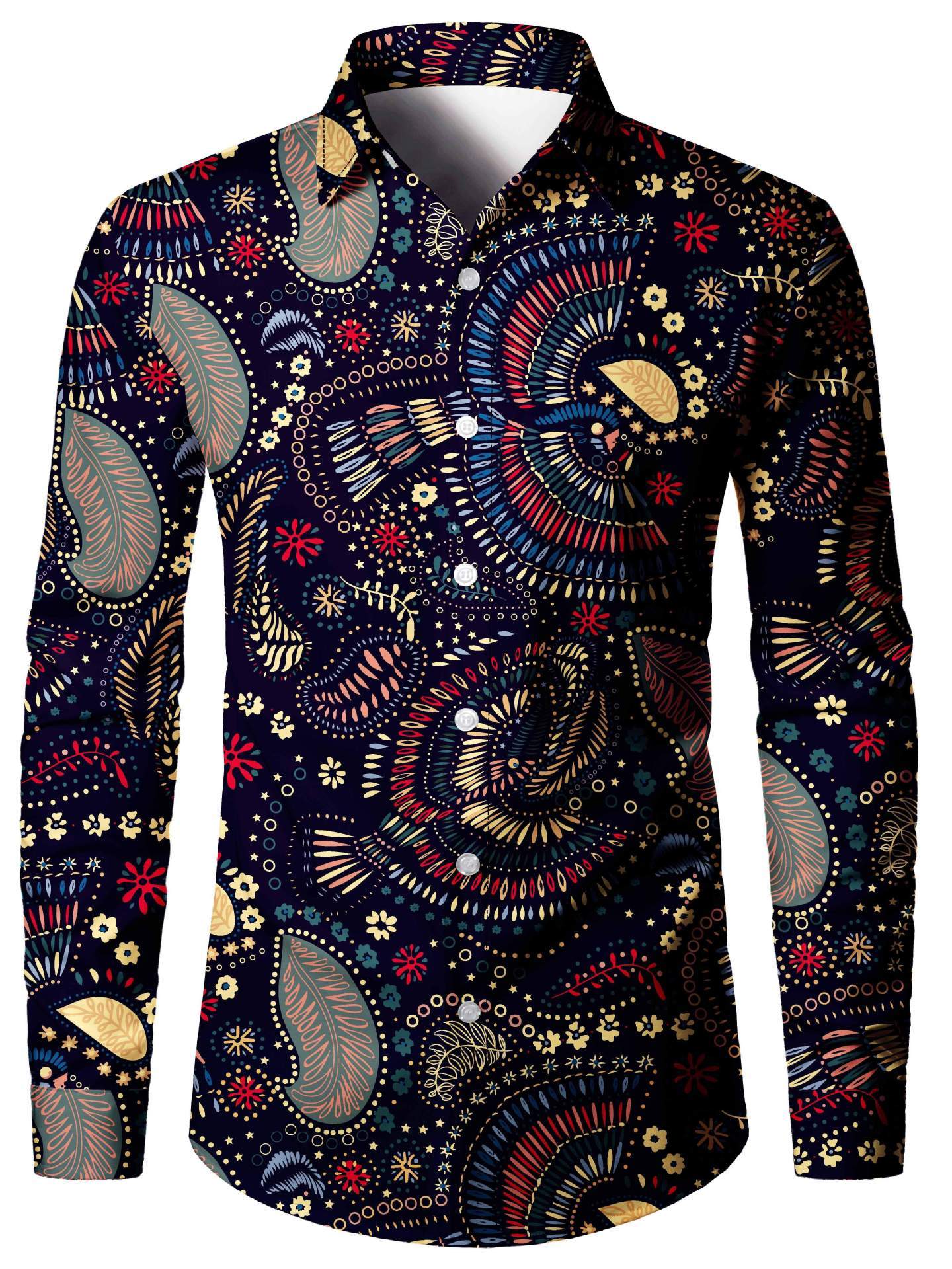 Reginald – Men's 3D Digital Printed Slim Cardigan