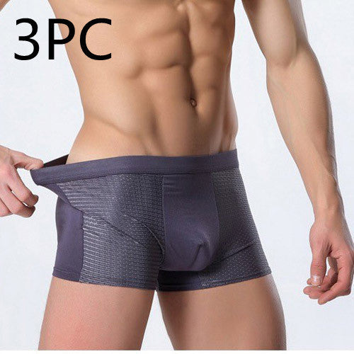 Dominic – Ice Silk Men's Mesh Boxer Underwear