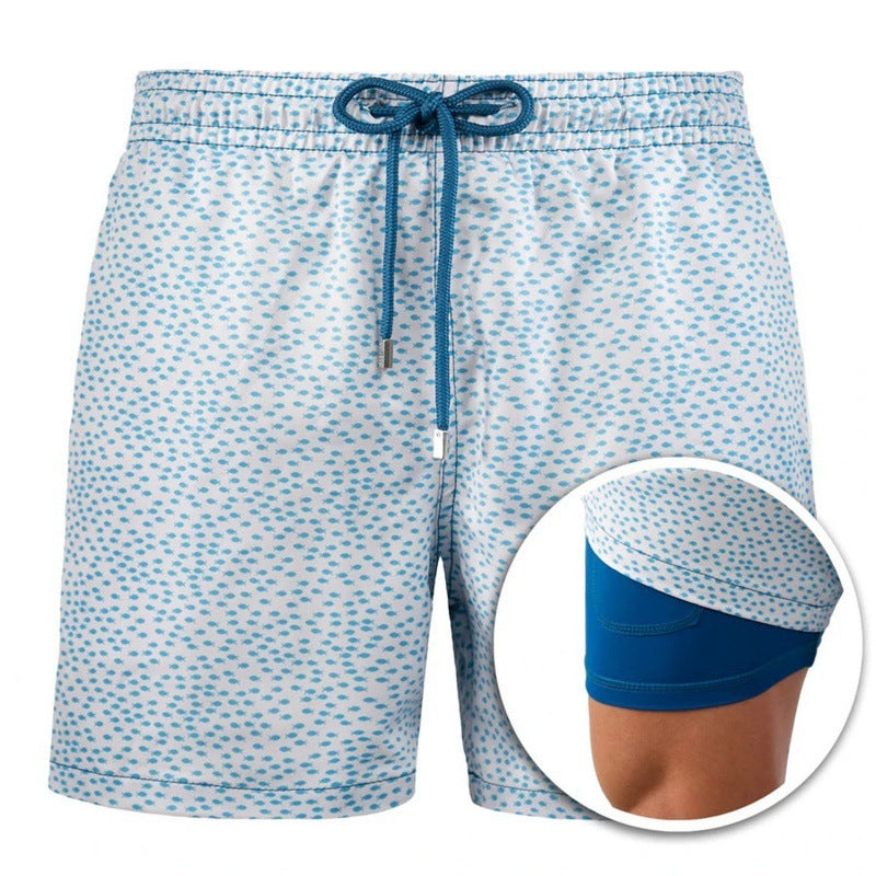 Roger – Men's Printed Beach Shorts for Summer