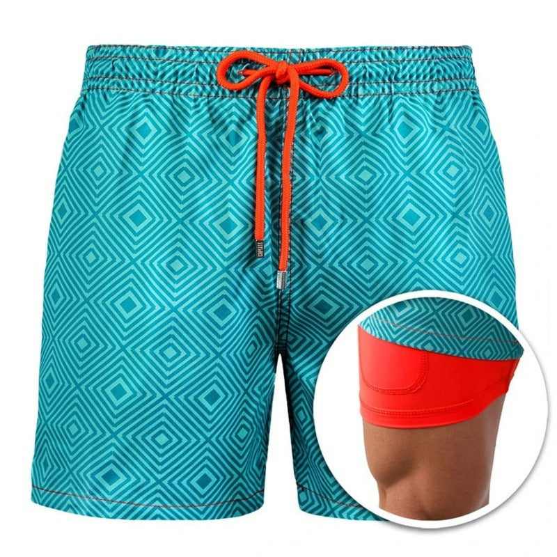 Roger – Men's Printed Beach Shorts for Summer