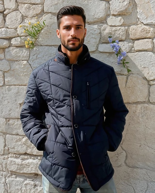 Men's Tailored Liddesdale Quilted Jacket with Removable Faux Fur Collar - Fashionable Outdoor Essential
