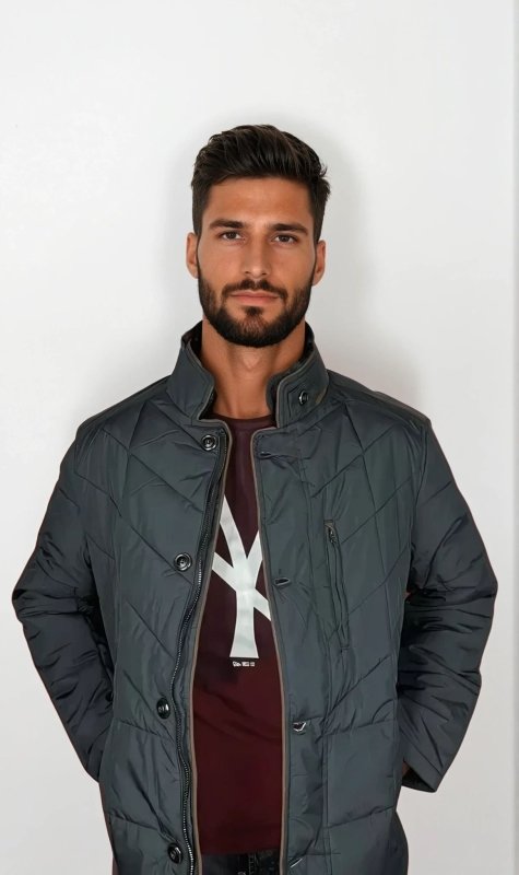 Men's Tailored Liddesdale Quilted Jacket with Removable Faux Fur Collar - Fashionable Outdoor Essential