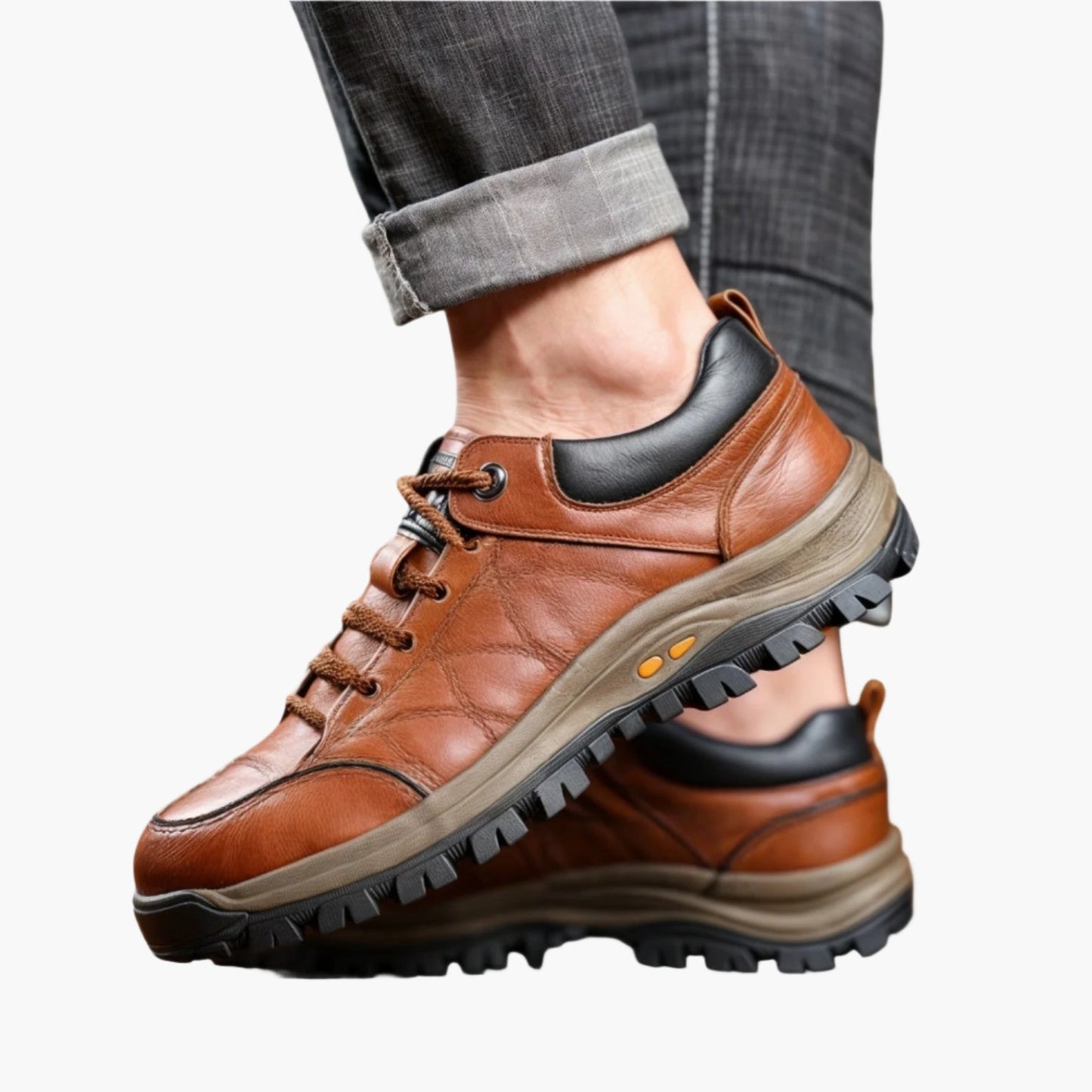Men's Outdoor Adventure Non-Slip Hiking Shoes - Trail Walking Sneakers