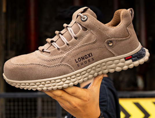 Men's Orthopedic Safety Sneakers – Ergonomic, Slip-Resistant Work Shoes for Construction, Warehouse & Hospitality