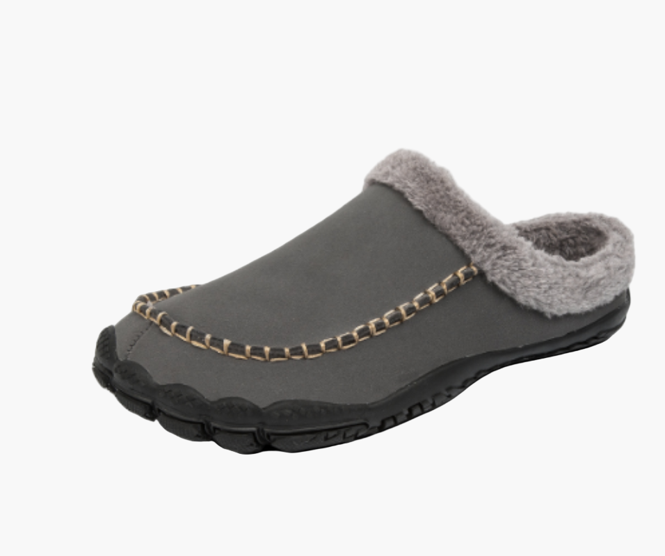 Men's Cozy Slip-On House Slippers with Anti-Slip Sole – Comfortable Luxury for Home Use