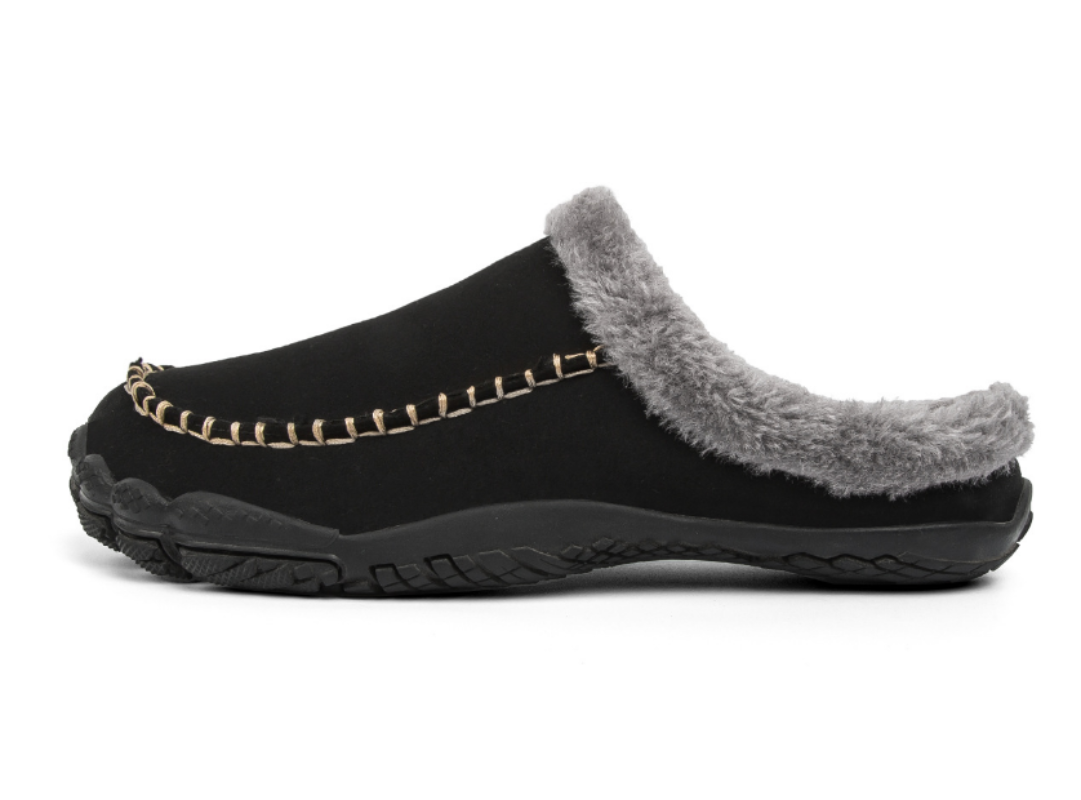 Men's Cozy Slip-On House Slippers with Anti-Slip Sole – Comfortable Luxury for Home Use
