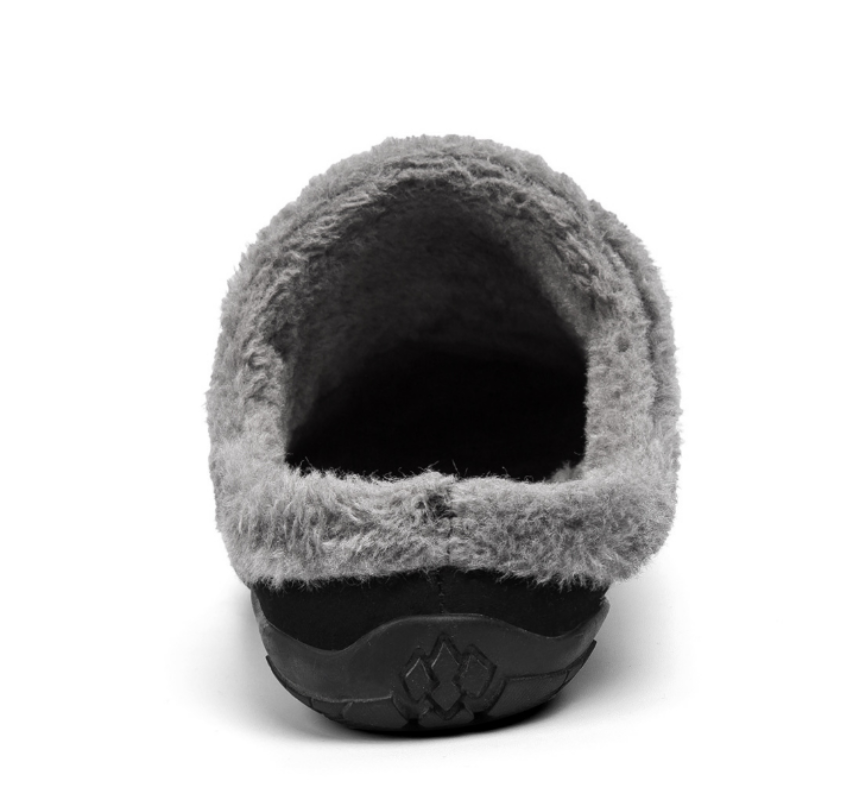 Men's Cozy Slip-On House Slippers with Anti-Slip Sole – Comfortable Luxury for Home Use