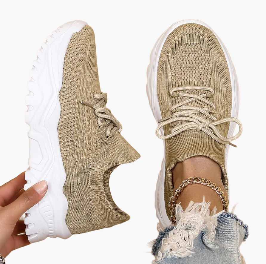 Women's Orthopedic Chunky Sole Sneakers for All-Day Comfort and Pain Relief