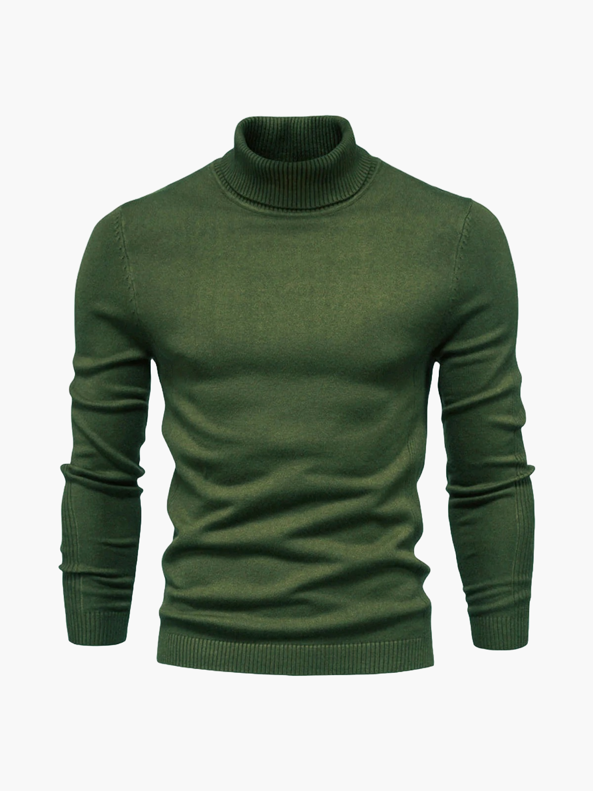 Men's Classic Turtleneck Knit Pullover Sweater for Everyday and Formal Wear
