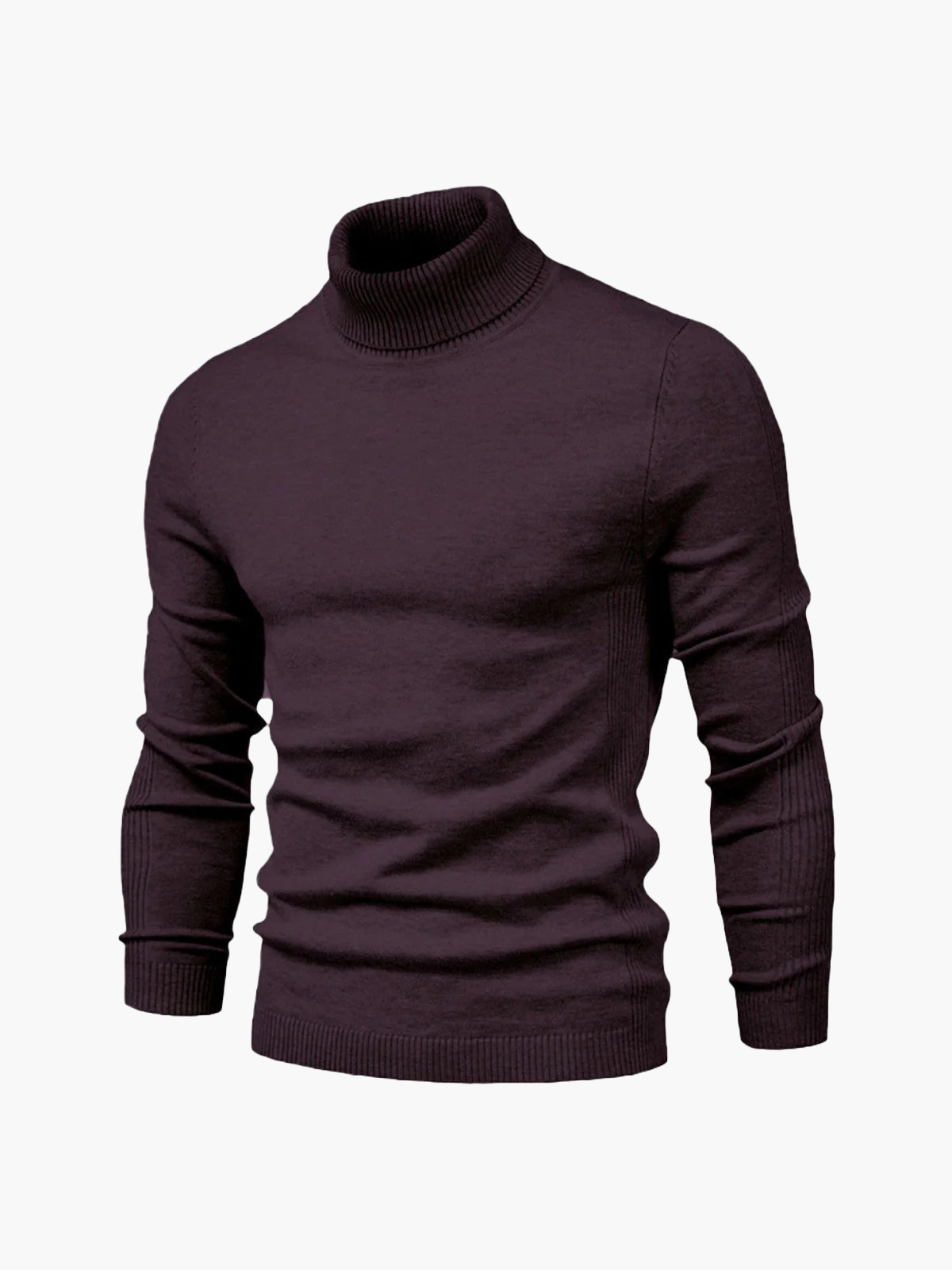 Men's Classic Turtleneck Knit Pullover Sweater for Everyday and Formal Wear
