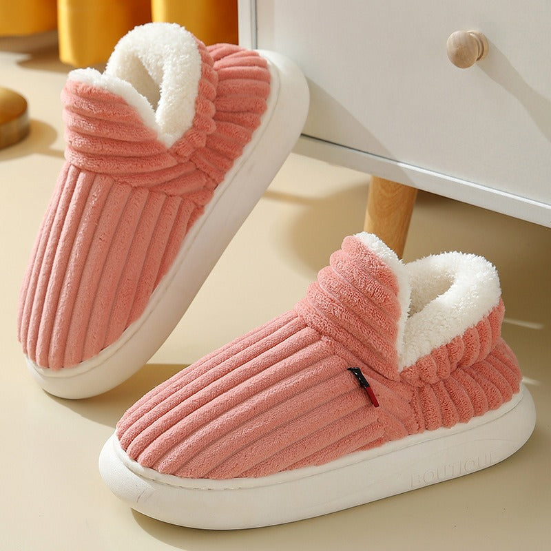 Women's Cozy Winter Indoor Slippers Plush Warm House Shoes