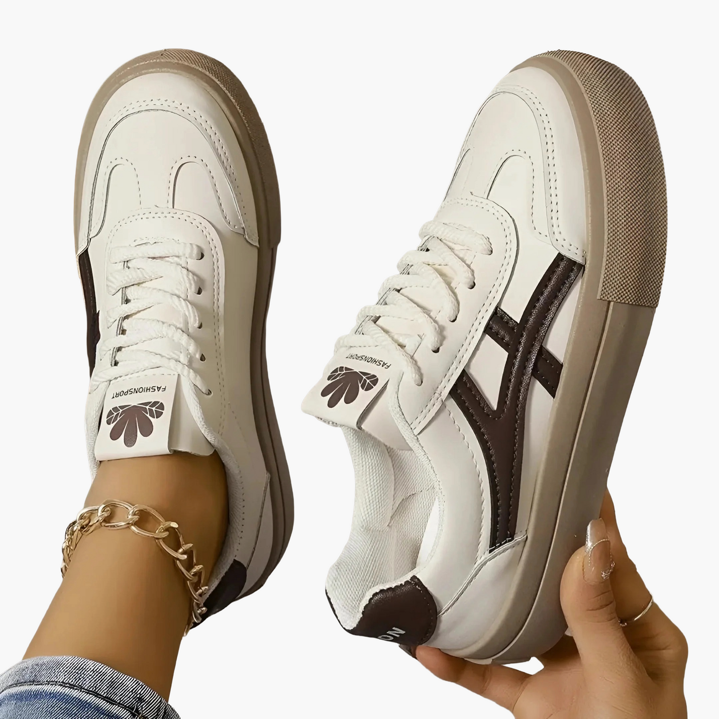 Women's Orthopedic Everyday Sneakers Fashion Sport Supportive Walking Shoes