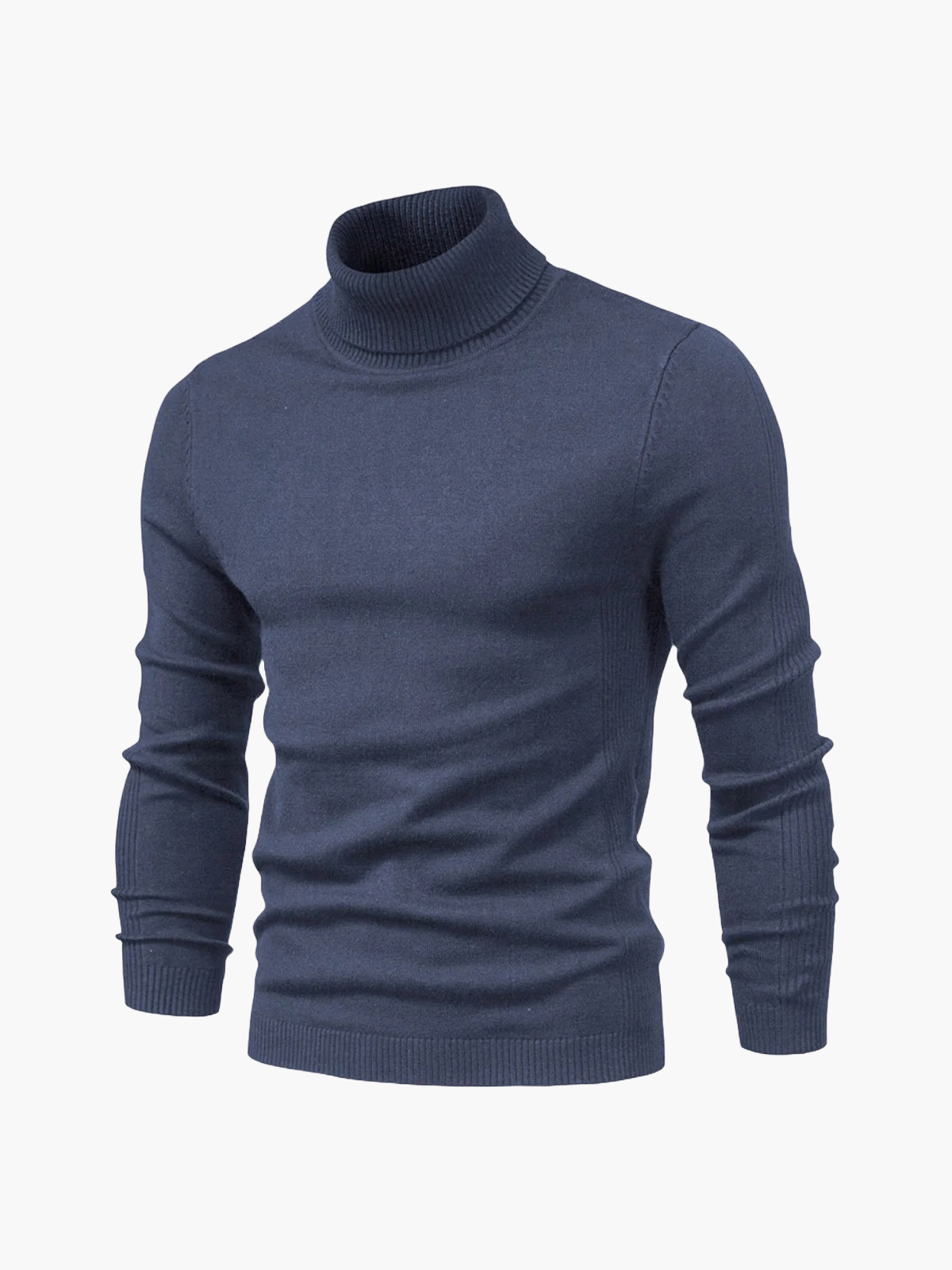 Men's Classic Turtleneck Knit Pullover Sweater for Everyday and Formal Wear