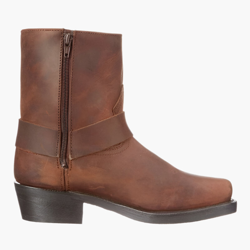 Men's Vintage Western Cowboy Boots - Lightweight Comfort Adventure Style