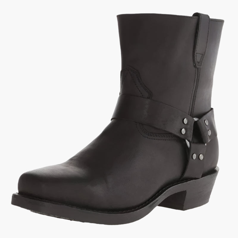 Men's Vintage Western Cowboy Boots - Lightweight Comfort Adventure Style