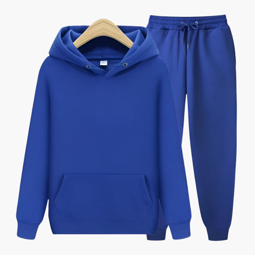 Men's Hoodie and Jogger Sweatpants Set, Casual Relaxed Fit, Everyday Comfort Loungewear