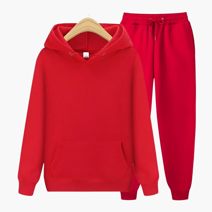 Men's Hoodie and Jogger Sweatpants Set, Casual Relaxed Fit, Everyday Comfort Loungewear