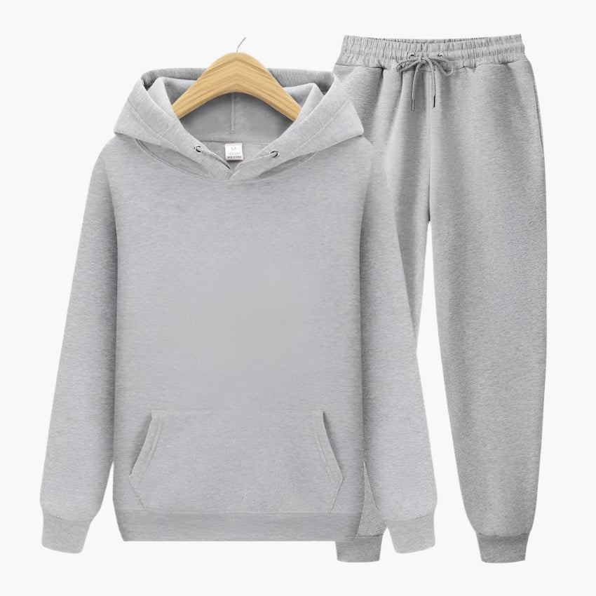 Men's Hoodie and Jogger Sweatpants Set, Casual Relaxed Fit, Everyday Comfort Loungewear
