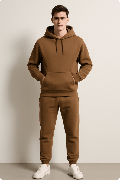 Men's Hoodie and Jogger Sweatpants Set, Casual Relaxed Fit, Everyday Comfort Loungewear