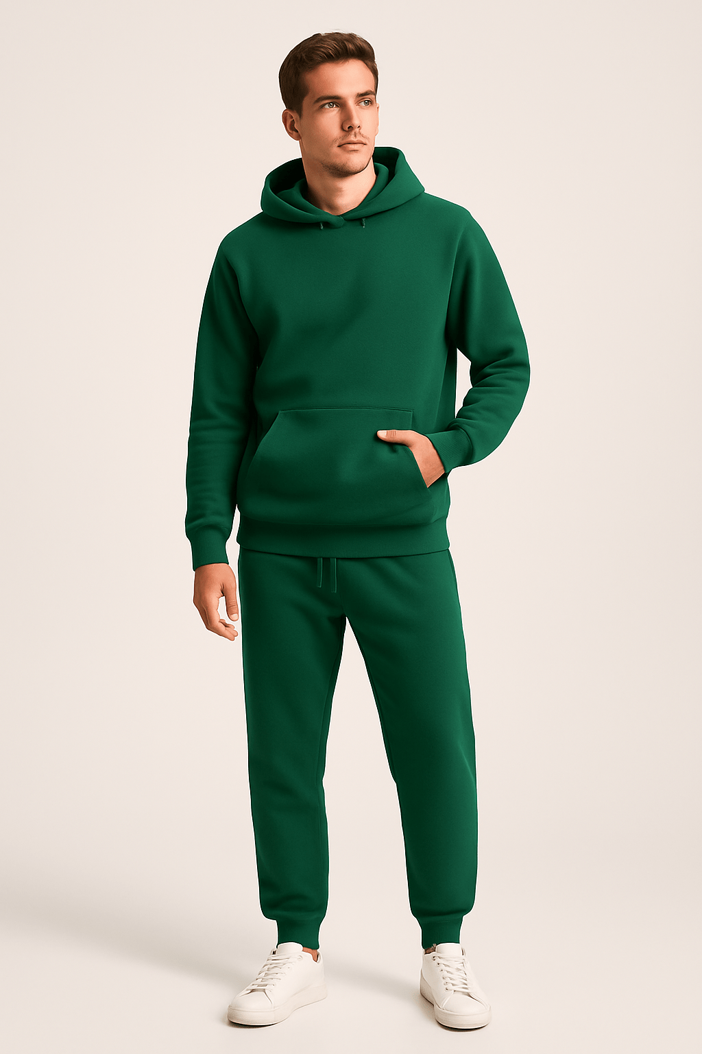 Men's Hoodie and Jogger Sweatpants Set, Casual Relaxed Fit, Everyday Comfort Loungewear