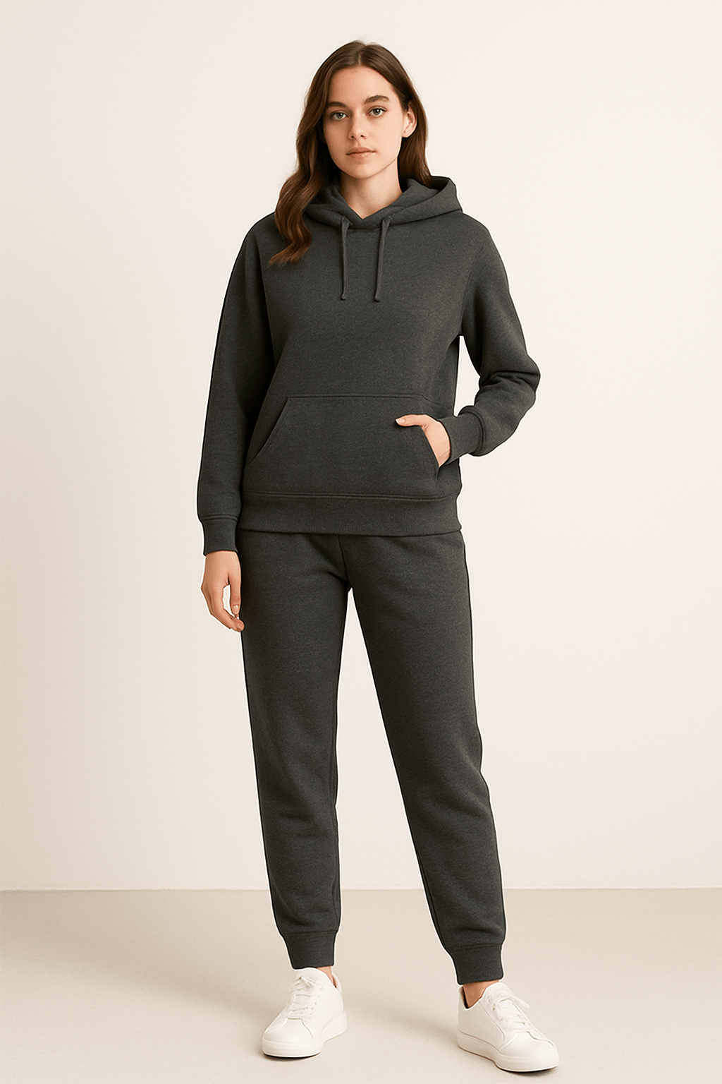 Men's Hoodie and Jogger Sweatpants Set, Casual Relaxed Fit, Everyday Comfort Loungewear