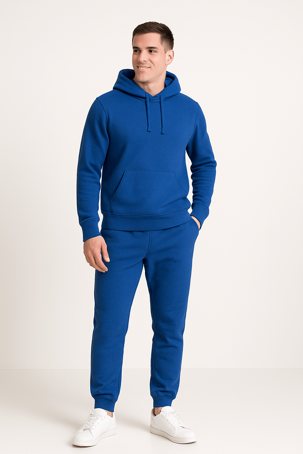 Men's Hoodie and Jogger Sweatpants Set, Casual Relaxed Fit, Everyday Comfort Loungewear
