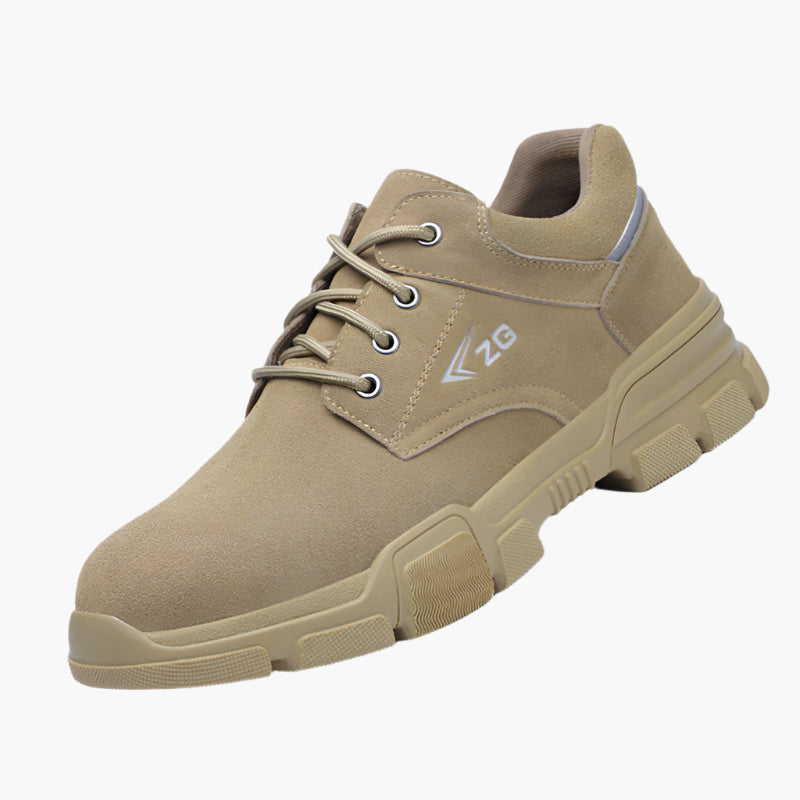 Men's Orthopedic Safety Sneakers – Ergonomic, Slip-Resistant Work Shoes for Construction, Warehouse & Hospitality