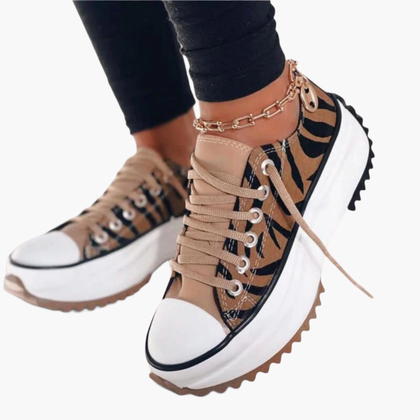 Women's Orthopedic Platform Sneakers – Fashionable Comfort Shoes for Everyday Wear
