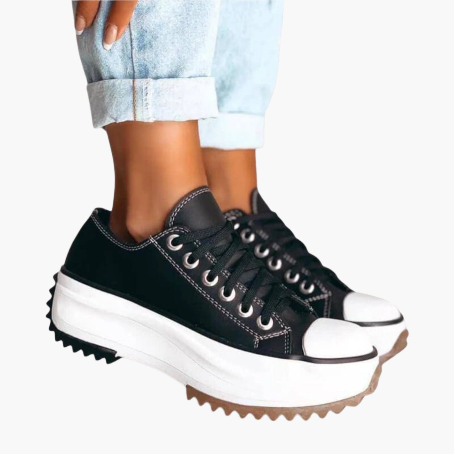 Women's Orthopedic Platform Sneakers – Fashionable Comfort Shoes for Everyday Wear