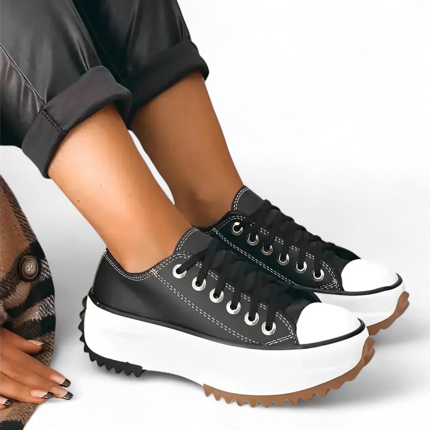 Women's Orthopedic Platform Sneakers – Fashionable Comfort Shoes for Everyday Wear
