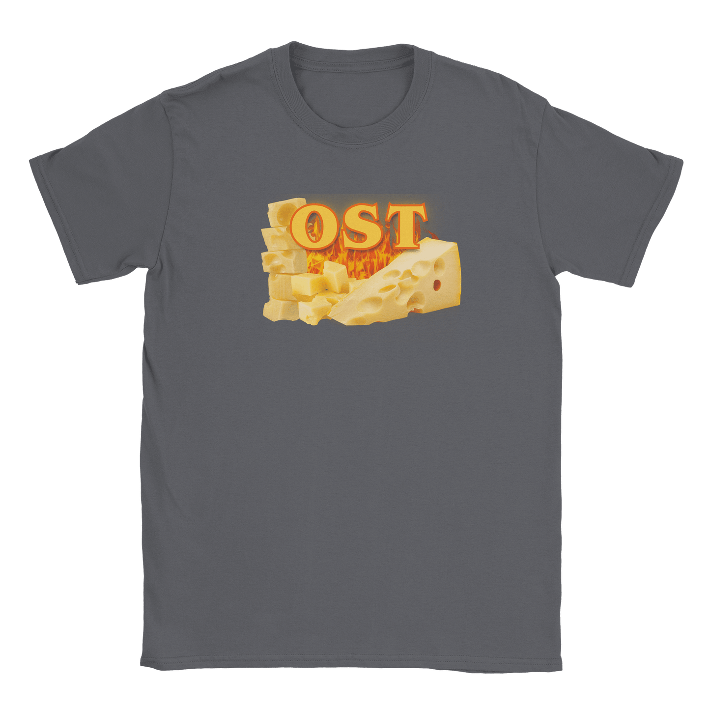 Rachael – Unisex Cheese Print T-Shirt