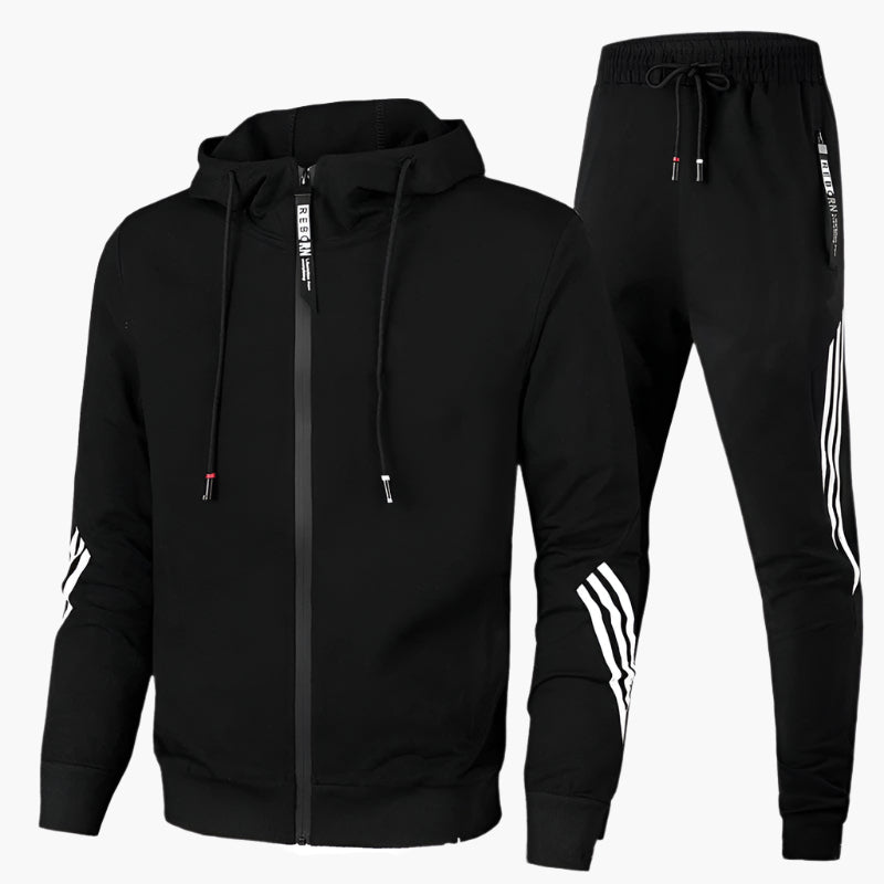 Men's Athletic Tracksuit Set – Modern Lightweight Sport & Leisurewear