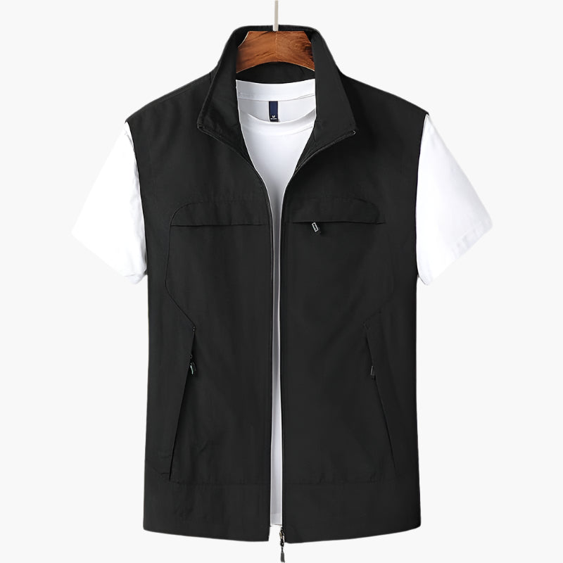 Men's Modern Outdoor Utility Vest – Versatile All-Season Layer
