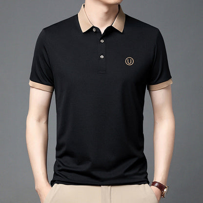 Shaun – Business Casual Short Sleeve Polo Shirt